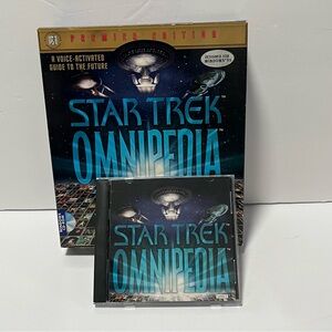 Star Trek Omnipedia Windows Cd-Rom for Windows 95 *This is Incomplete**